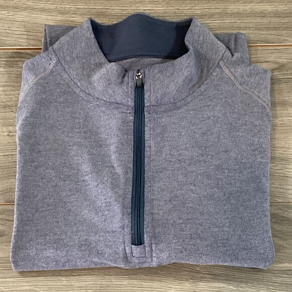 Free Fly Performance Bamboo 1/4 Zip Shirt Size L Pullover Stretch Long Sleeve - Picture 10 of 14
